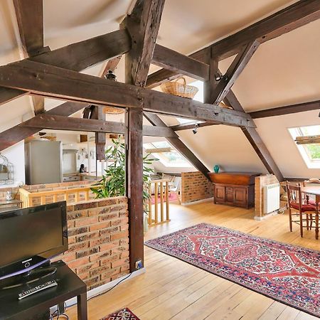 Rustic Bohemian Duplex In Meudon Apartamento Exterior foto